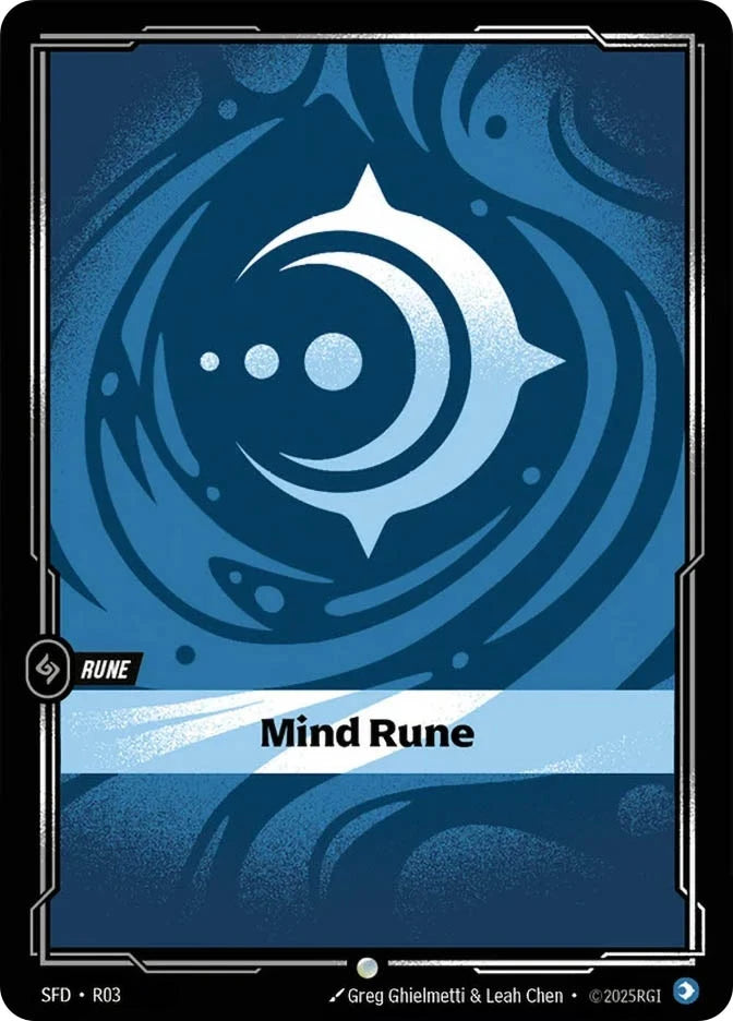 Mind Rune (R03) - Unleashed Foil