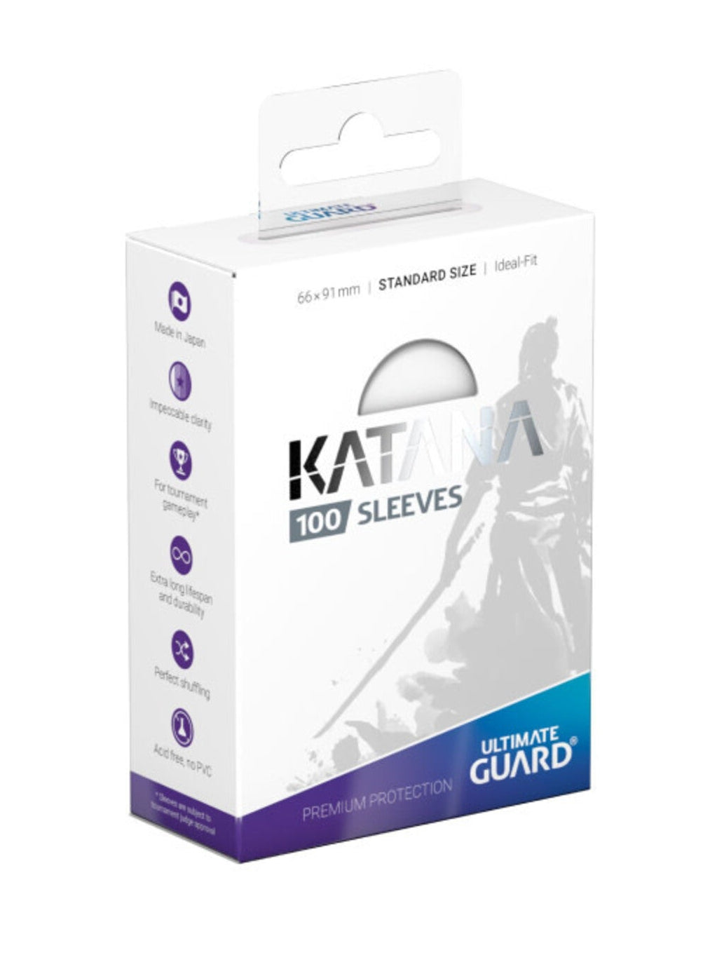 Standard - Transparent - Katana Sleeves (100ct)