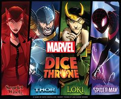 Dice Throne: Marvel 4-hero Box (Scarlet Witch, Thor, Loki, And Spider-man)