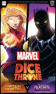 Marvel Dice Throne 2-Hero Box (Captain Marvel, Black Panther)