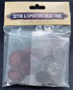 Scythe & Expeditions Metal Coins