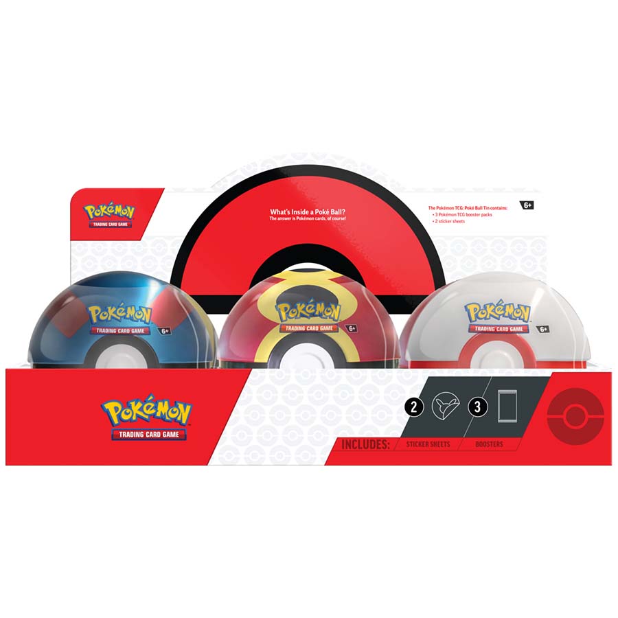 Pokemon - 2025 Q4 - Pokeball Tin (Styles May Vary)