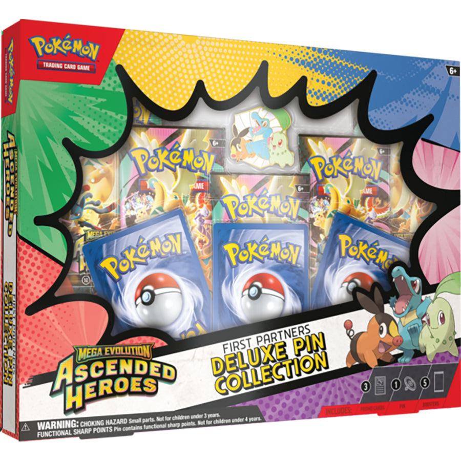 Pokemon - Ascended Heroes - First Partners Deluxe Pin Collection