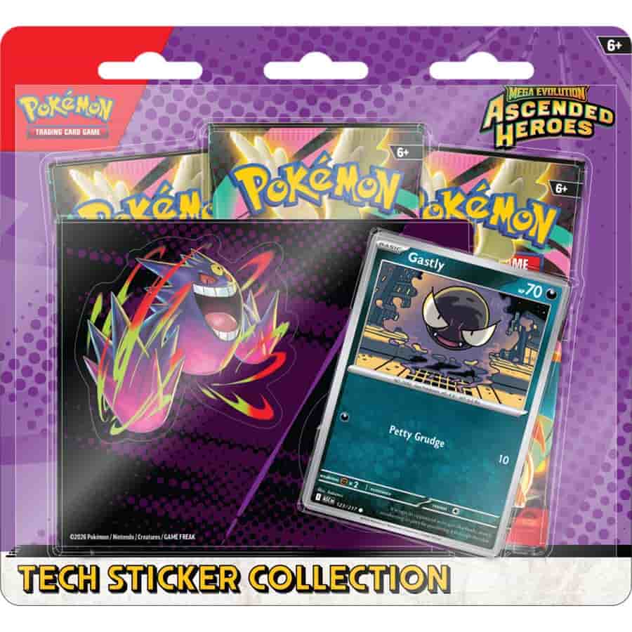 Pokemon - Ascended Heroes - Tech Sticker Collection (Styles May Vary)