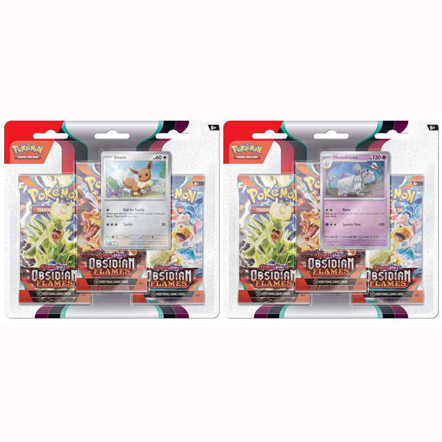 Pokemon - Obsidian Flames - Three-Booster Blister (Styles May Vary)