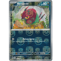 Venipede (Master Ball Pattern) 054/086  - Holofoil SV Black Bolt - Common