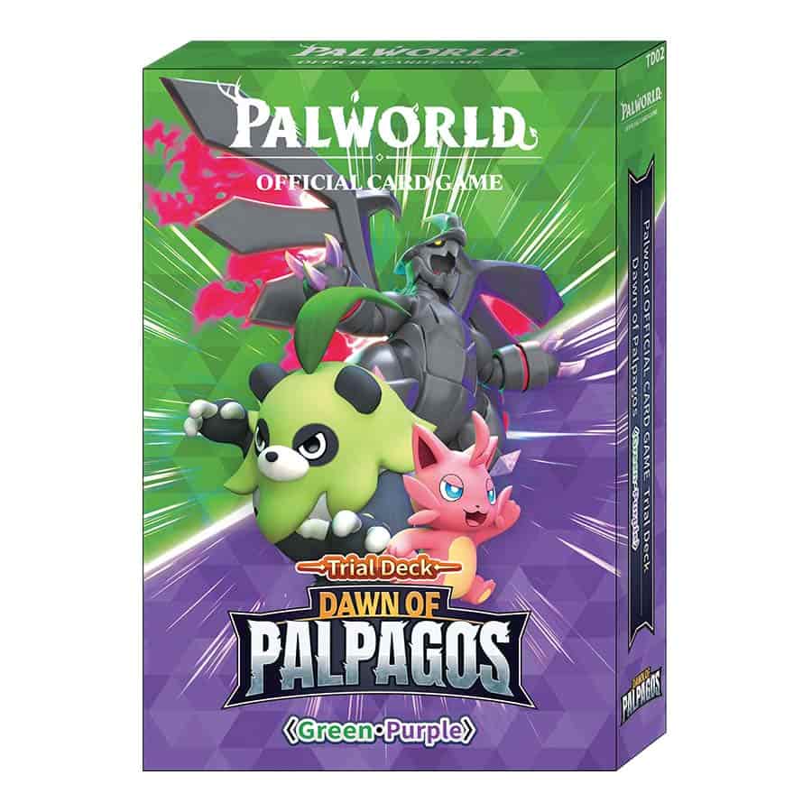 Palworld TCG - Dawn of Palpagos - Green/Purple Trial Deck