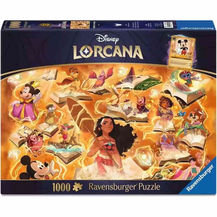 Disney Lorcana - Glimmers of the Realm Puzzle: Amber (1000pc)