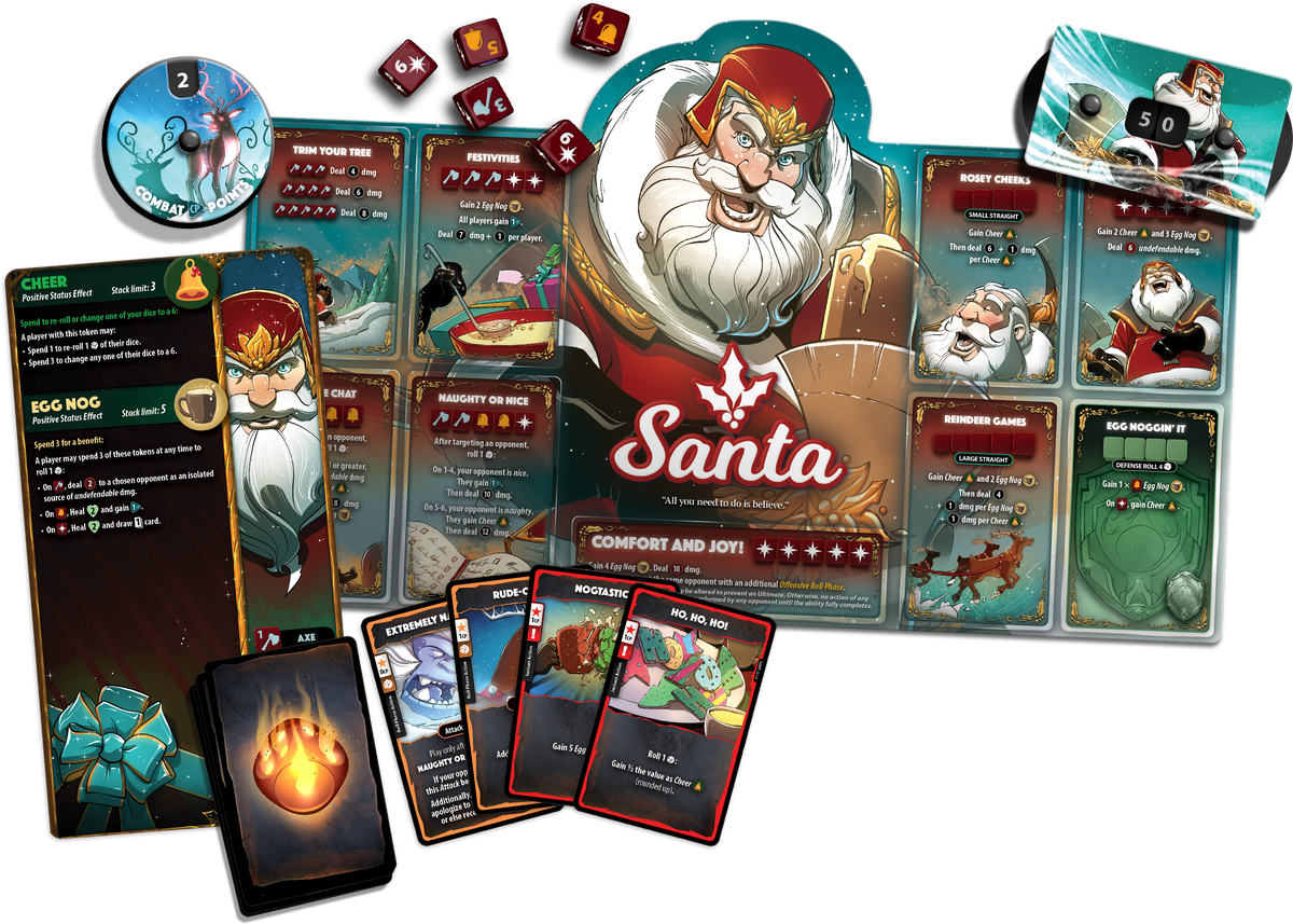 Dice Throne - Hero Pack - Santa