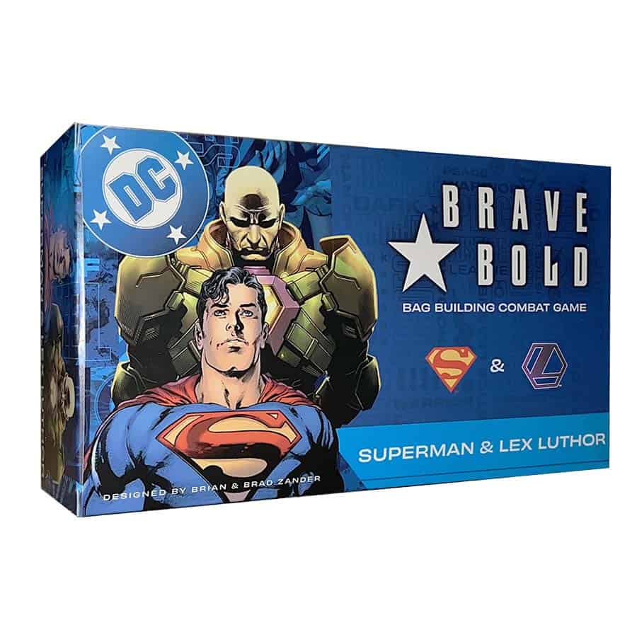 Brave & Bold: Bag Building Combat Game - Superman & Lex Luther - 2-Player Set