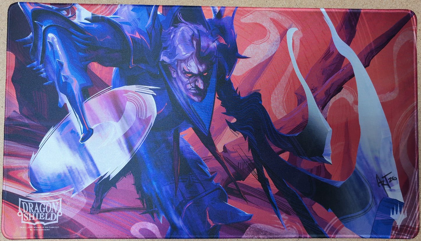 Magic the Gathering - Unstoppable Slasher - Andrew Tompson - Signed Premium Stitched-Edge Playmat