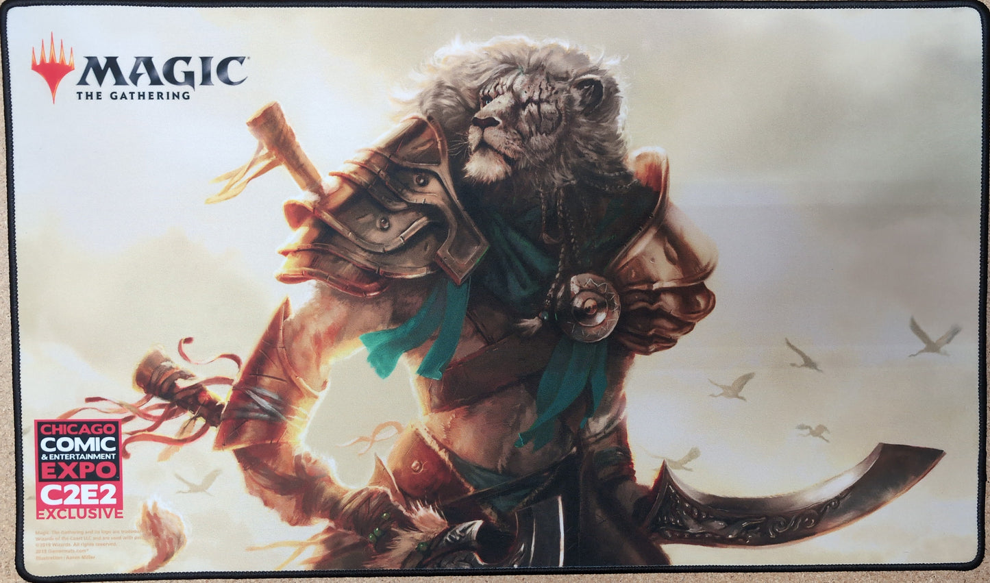 Gamermats - Chicago Comic Expo Exclusive - Ajani Mentor Of Heroes