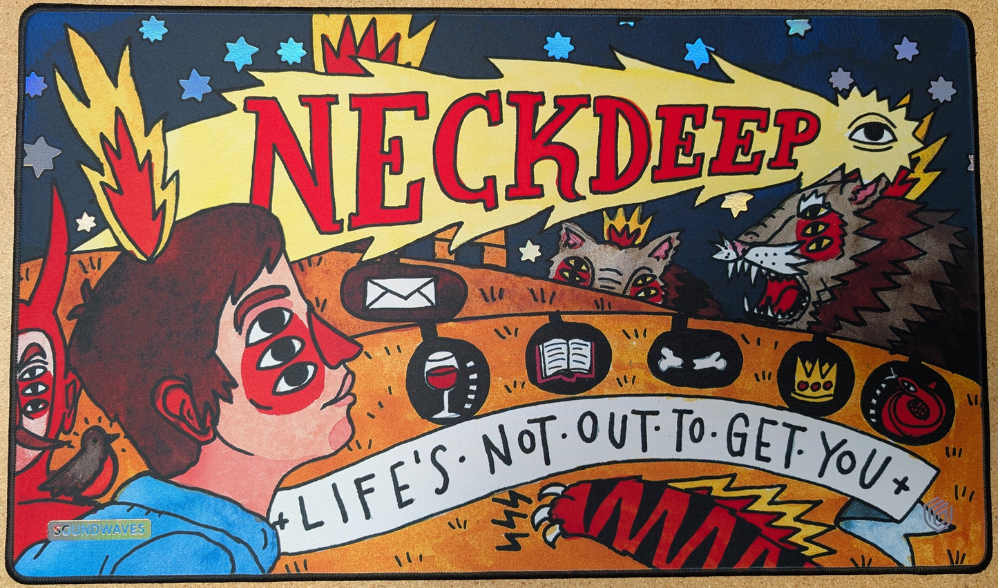 Ultimate Guard Band Mats - MagicCon Amsterdam 2026 - Neckdeep