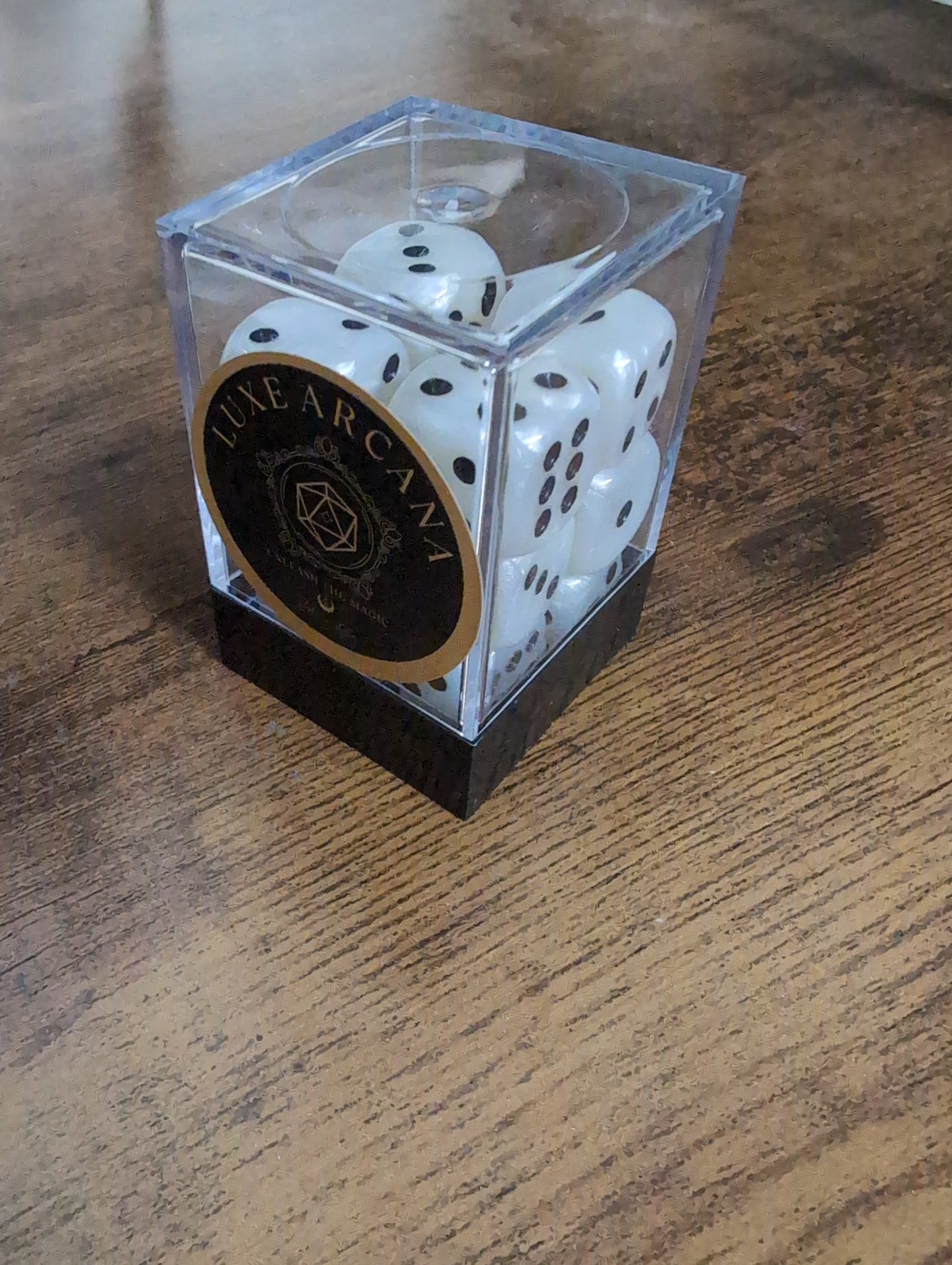 Luxe Arcana - 16mm d6 Dice Block (12 dice) - Styles May Vary