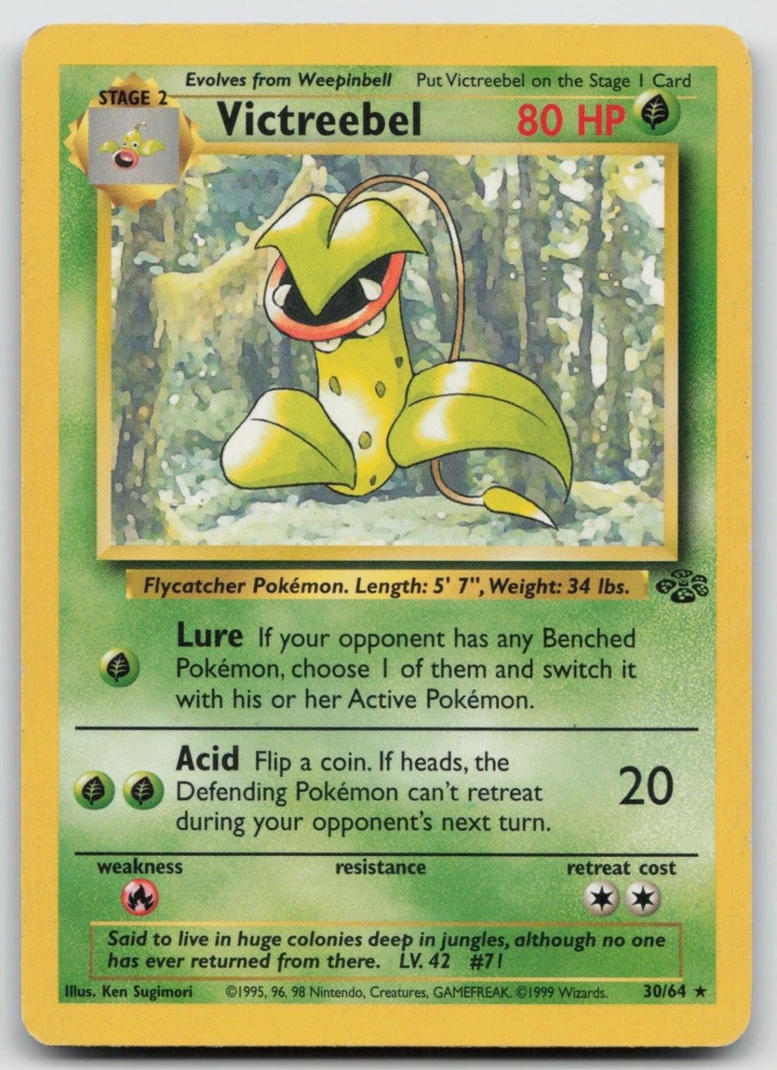 Victreebel (30) 030/64  - Unlimited Jungle - Rare