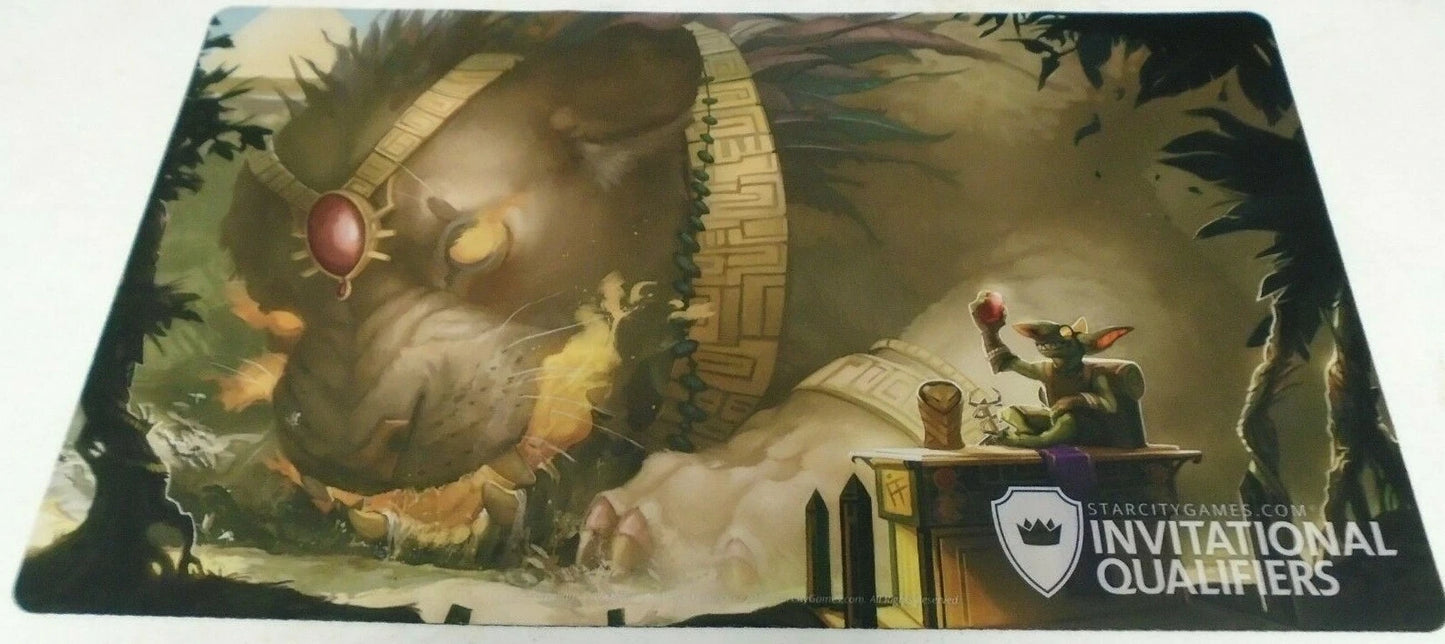 Magic SCG Invitational Qualifier Karma Carnelian Playmat