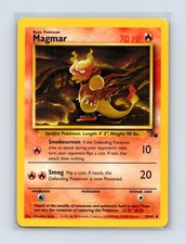Magmar 039/62  - Unlimited Fossil - Uncommon
