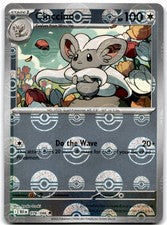 Cinccino (Poke Ball Pattern) 076/086  - Holofoil SV Black Bolt - Uncommon
