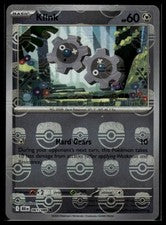 Klink (Master Ball Pattern) 061/086  - Holofoil SV Black Bolt - Common