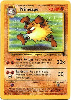 Primeape 043/64  - Unlimited Jungle - Uncommon