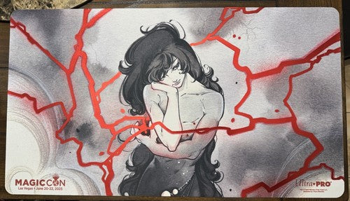 Secret Lair Spectacular 2025 Las Vegas - Lightning Bolt - Spot Foil Playmat 