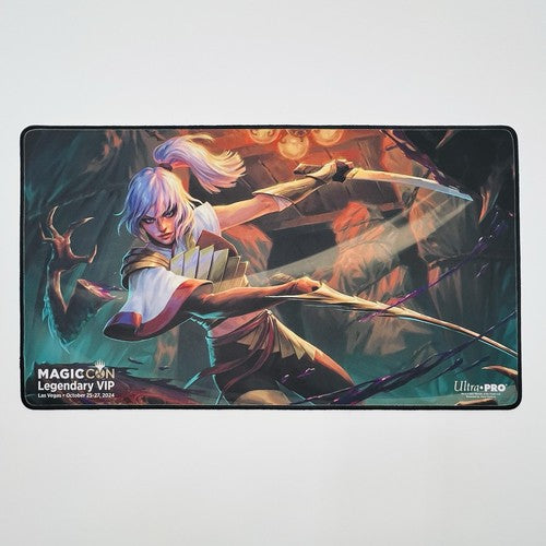 Magic the Gathering - MagicCon Exclusive 2024 Playmat - Legendary VIP - The Wandering Rescuer