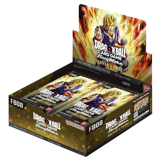Dragon Ball Fusion World - Saiyan's Pride - Booster Box (FB08)