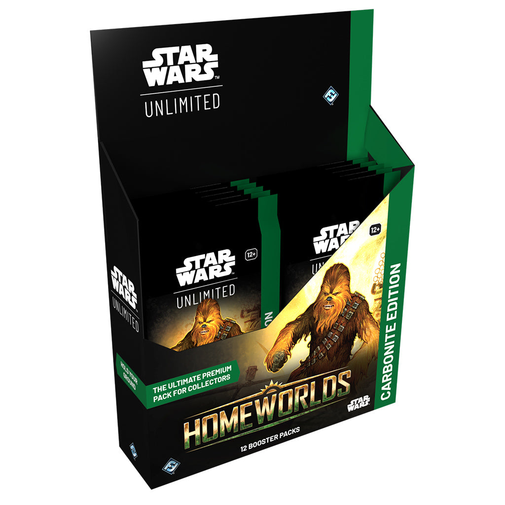 Star Wars Unlimited - Homeworlds - Carbonite Booster Box