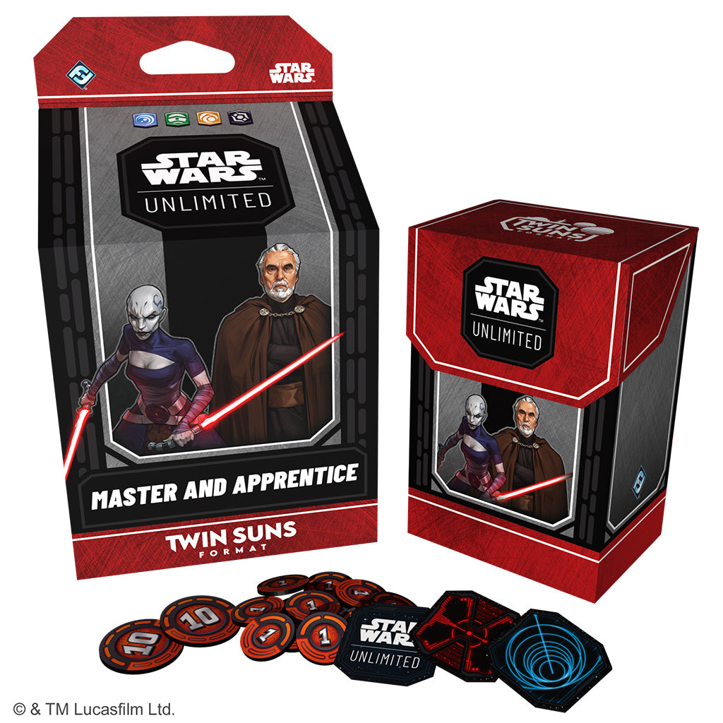 Star Wars Unlimited - 2026 Twin Suns Deck - Master and Apprentice
