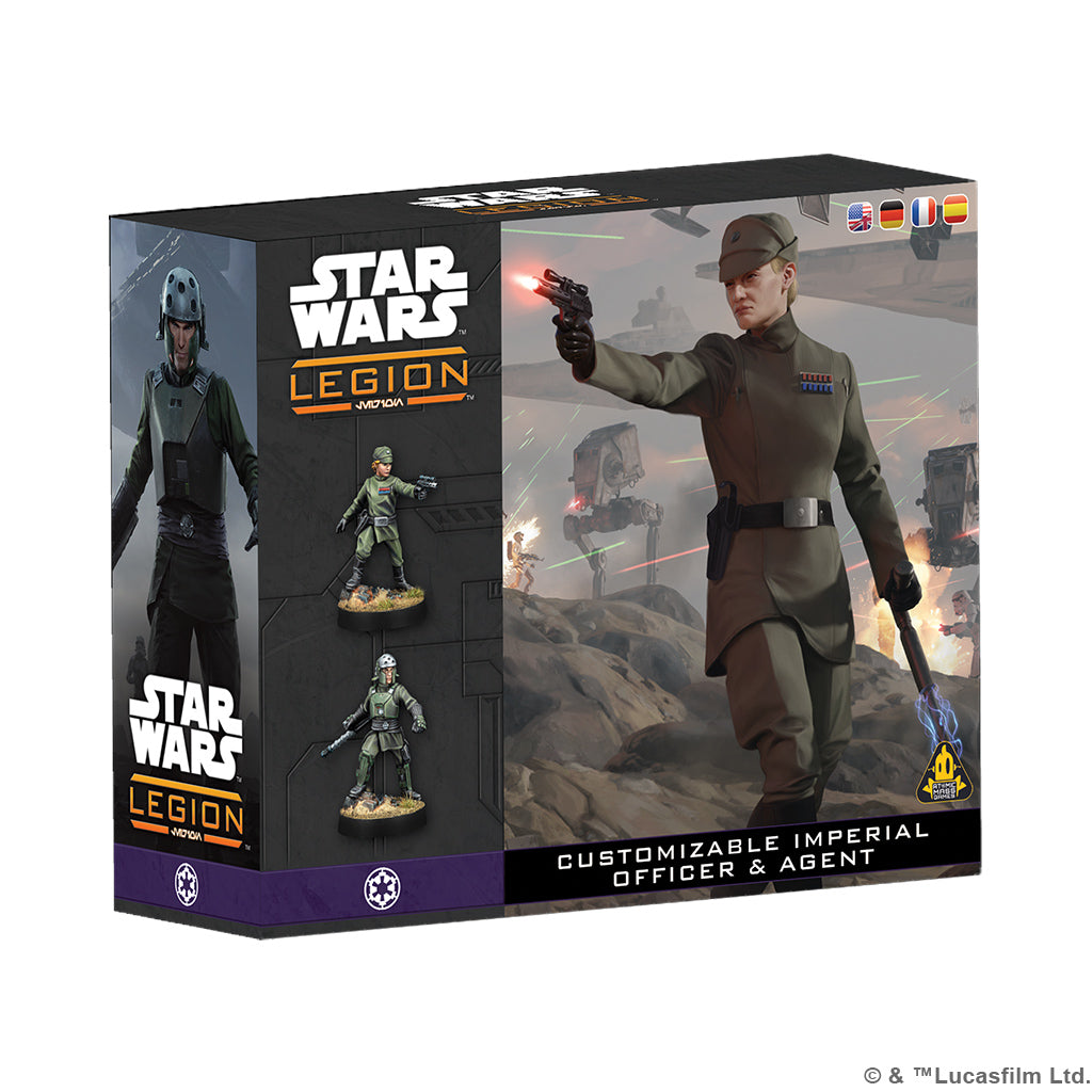 Star Wars: Legion - Customizable  Imperial Officer &  Agent