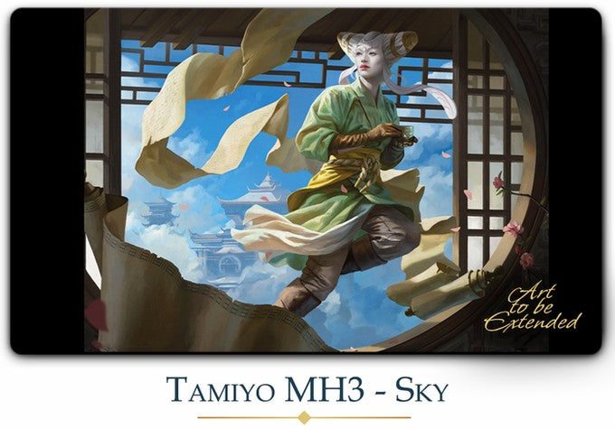 Tamiyo MH3: Sky - Magali Villeneuve - Premium Stitched Serialized Playmat