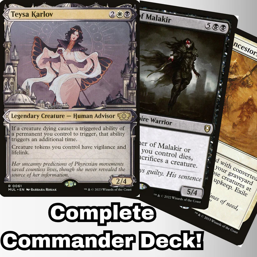 Magic the Gathering - Teysa Karlov - Custom Built Commander Deck