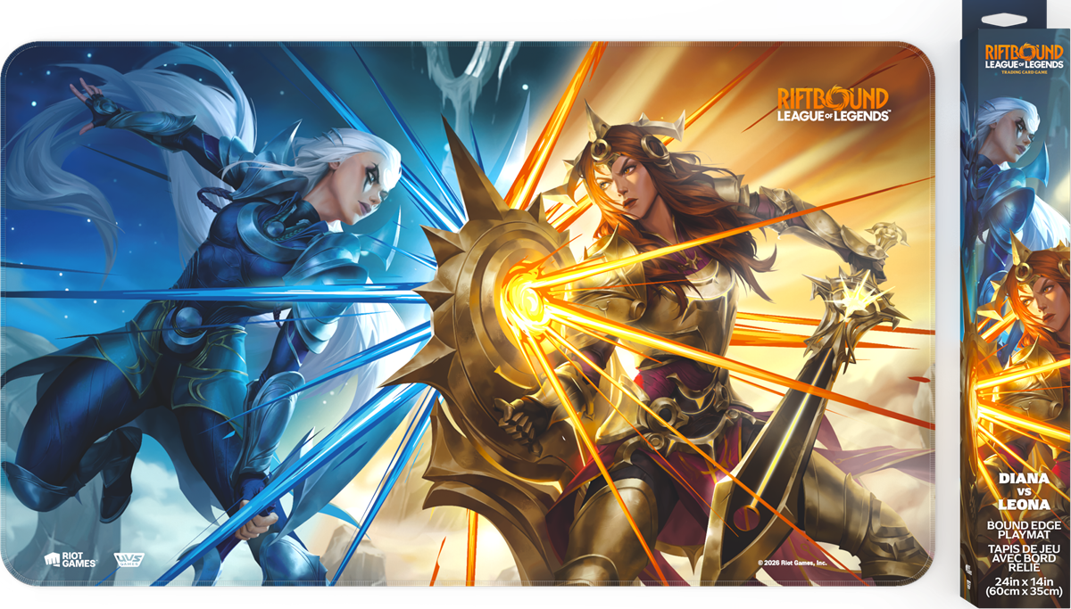 Riftbound League of Legends - Vendetta - Diana vs Leona Playmat