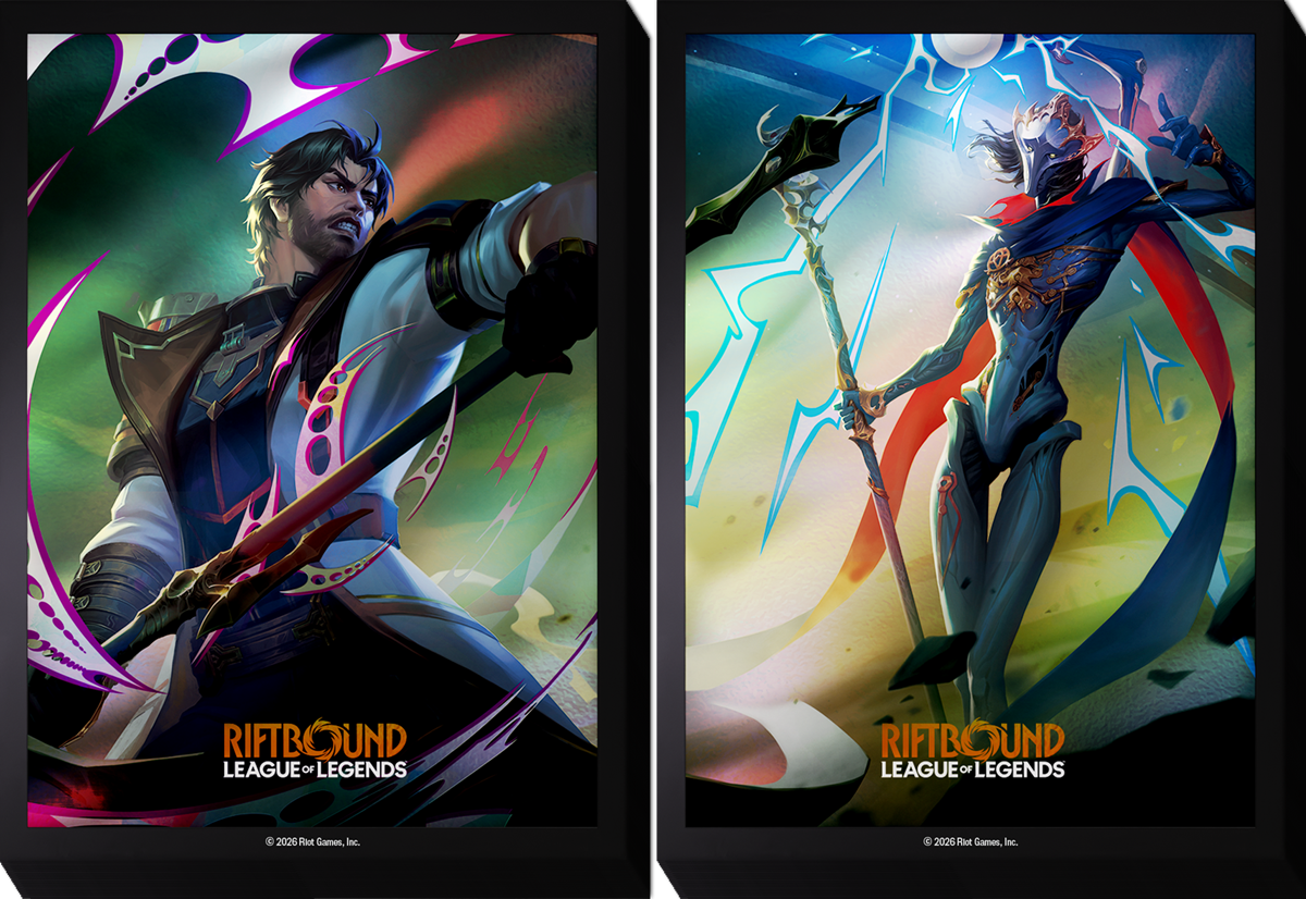 Riftbound League of Legends - Vendetta - Jace vs Viktor Art Sleeve (100ct)