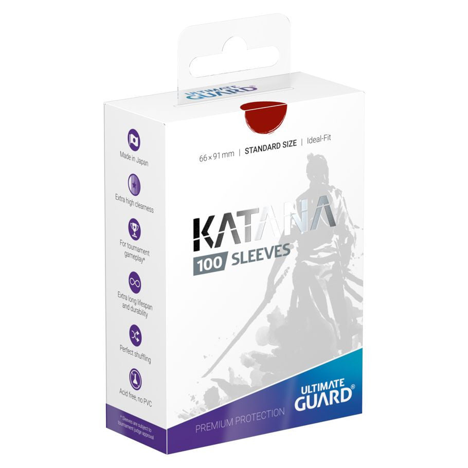 Standard - Red - Katana Sleeves (100ct)