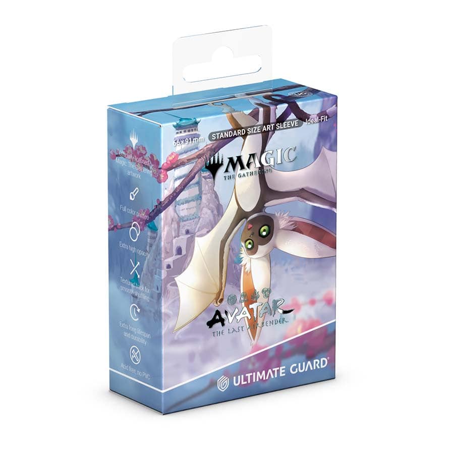 Standard Art Sleeves - Avatar: The Last Airbender - White Mythic (Momo Rambunctious Rascal))