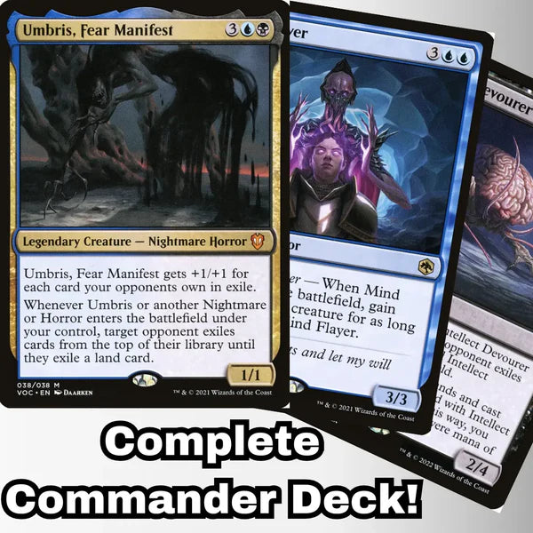 Magic the Gathering - Umbris, Fear Manifest - Custom Built Commander Deck