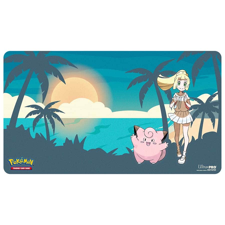 Lillie And Clefairy- Pokemon Playmat