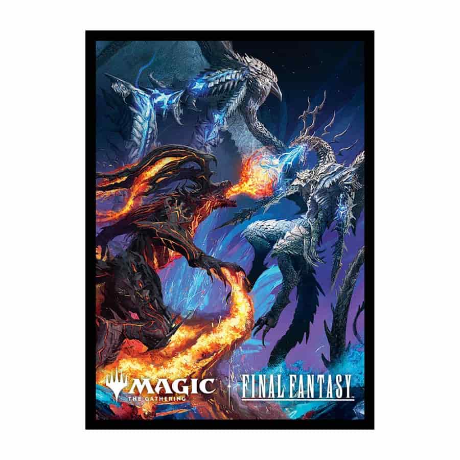 Ifrit vs Bahamut Sleeves - Magic the Gathering x Final Fantasy (100ct)