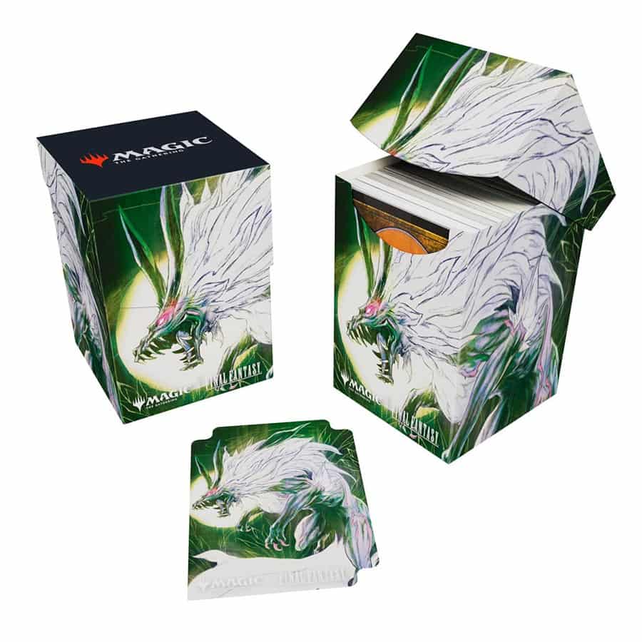 100+ Deck Box - Summon: Fenrir - Magic the Gathering - Final Fantasy