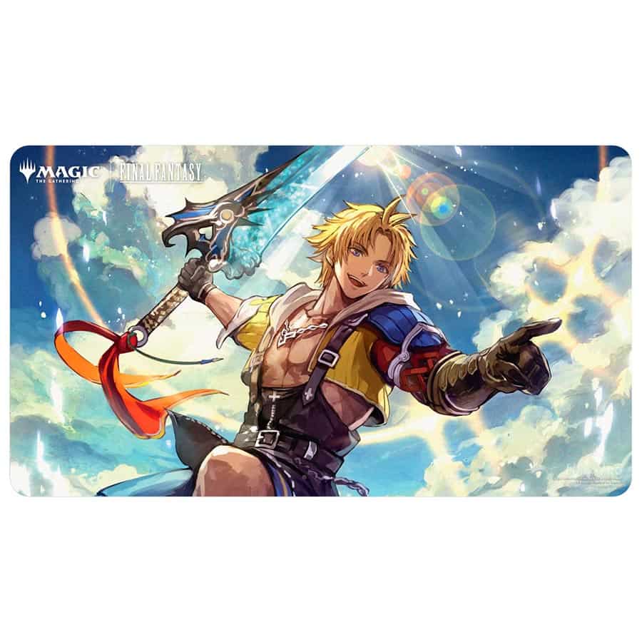 Playmat Tidus, Yuna's Guardian (Commander) - Magic the Gathering - Final Fantasy