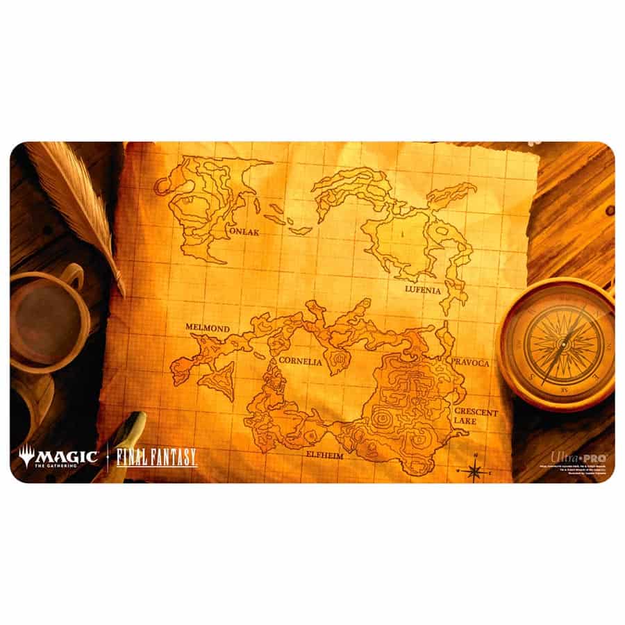 Playmat World Map - Magic the Gathering - Final Fantasy