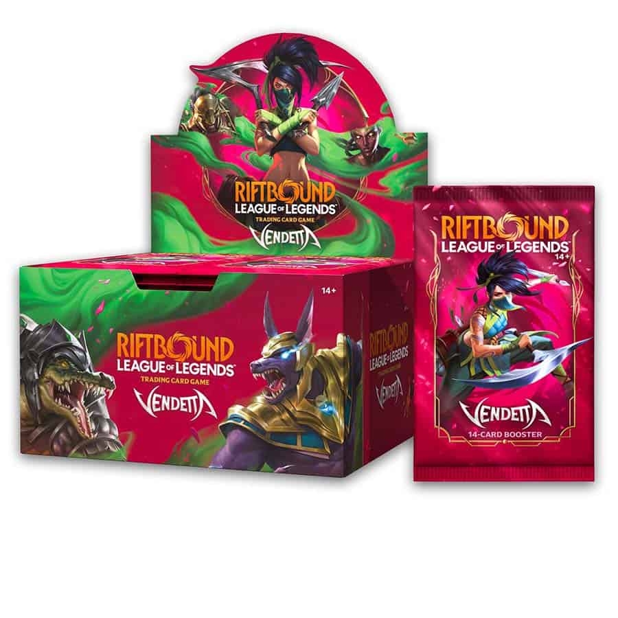 Riftbound League of Legends - Vendetta - Booster Box CASE (6 Boxes)