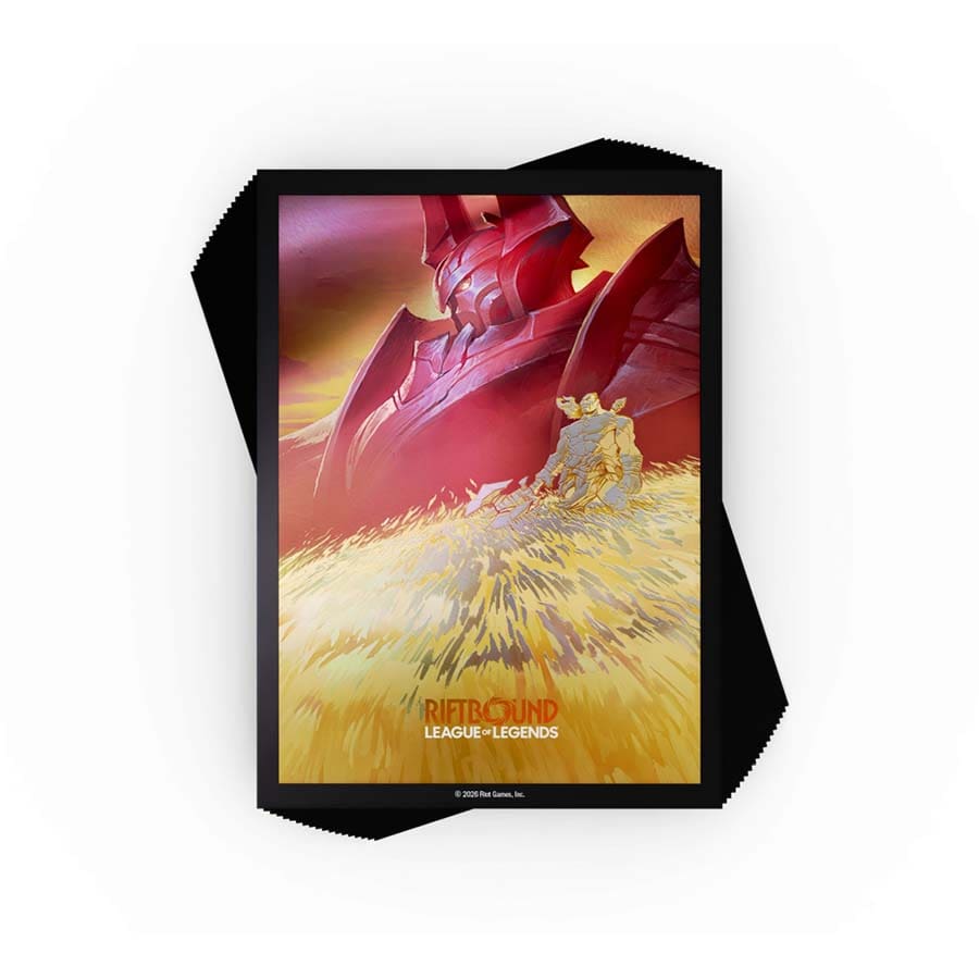 Riftbound League of Legends - Radiance - Mordekaiser, Iron Revenant Art Sleeves (100ct)