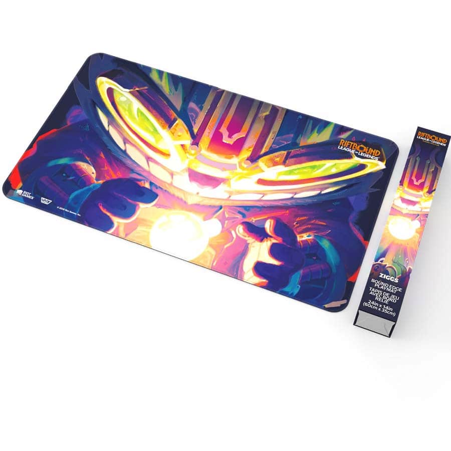 Riftbound League of Legends - Radiance -  Ziggs Hexplosives Expert Playmat