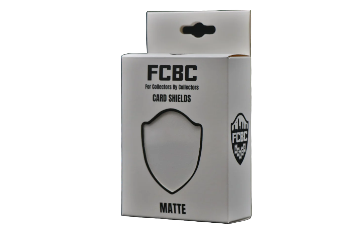 Standard - White - FCBC Matte Card Shield (100ct)
