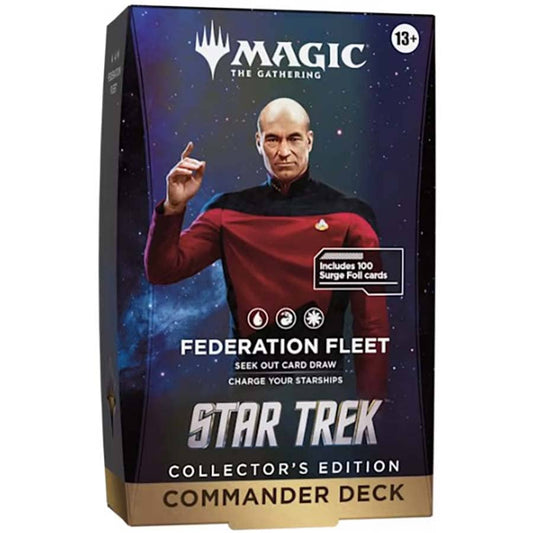 Magic the Gathering - Star Trek - Collector's Edition - Commander Decks (Set of 4)