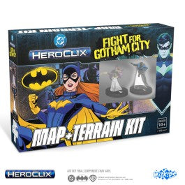 HeroClix - Fight For Gotham City - Map and Terrain Kit